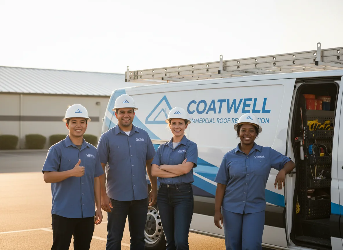 Commercial roof coating company in Trenton, IL